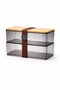 Hermia Set de Cajas de Almacenamiento BU0123 Color Fume